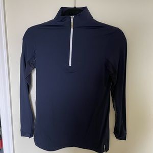 Tailored Sportsman Navy quarter zip
